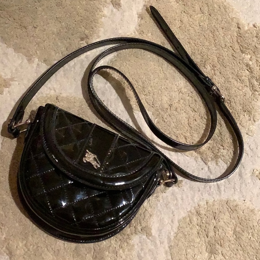Burberry Quilted Patent Leather Crossbody Bag - Picture 7 of 16